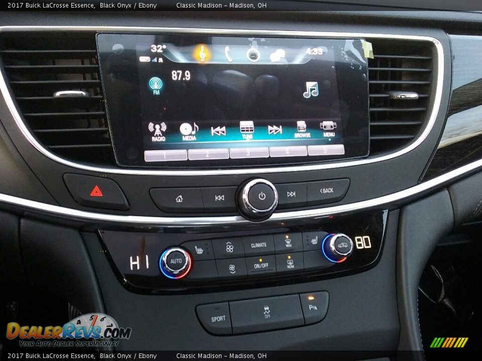 2017 Buick LaCrosse Essence Black Onyx / Ebony Photo #7