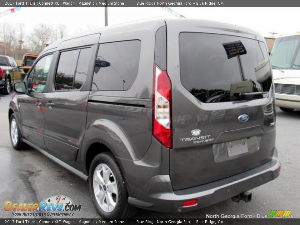 2017 Ford Transit Connect XLT Wagon Magnetic / Medium Stone Photo #3