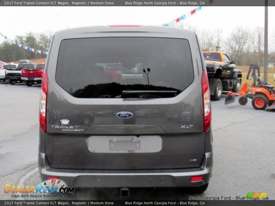 2017 Ford Transit Connect XLT Wagon Magnetic / Medium Stone Photo #4