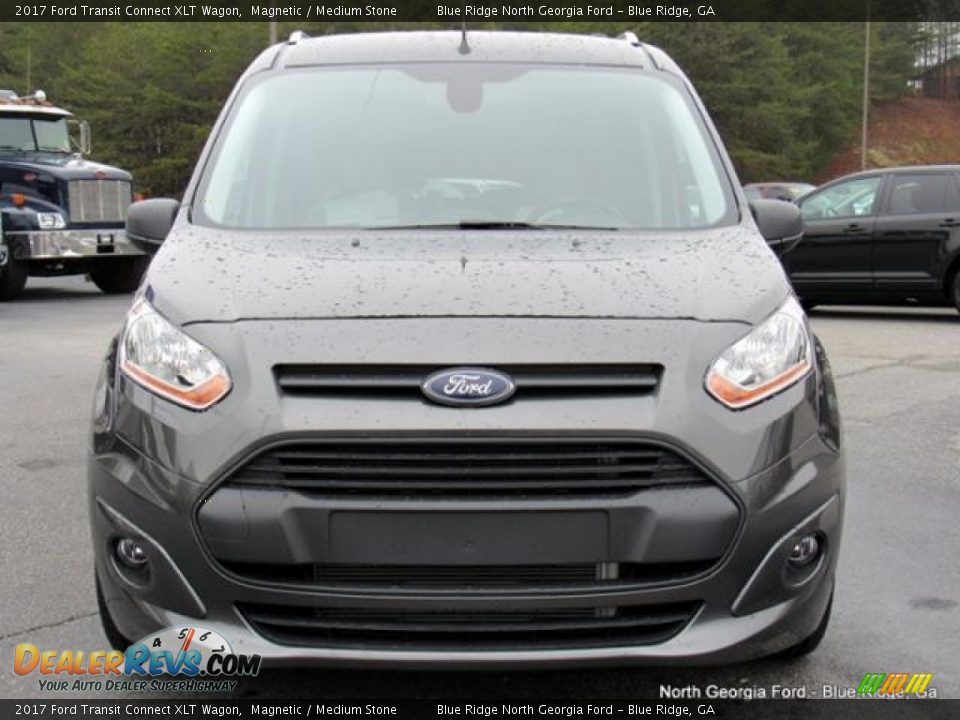 2017 Ford Transit Connect XLT Wagon Magnetic / Medium Stone Photo #8
