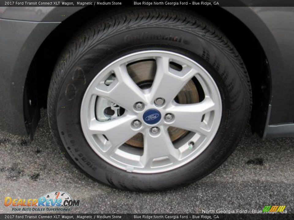 2017 Ford Transit Connect XLT Wagon Magnetic / Medium Stone Photo #9