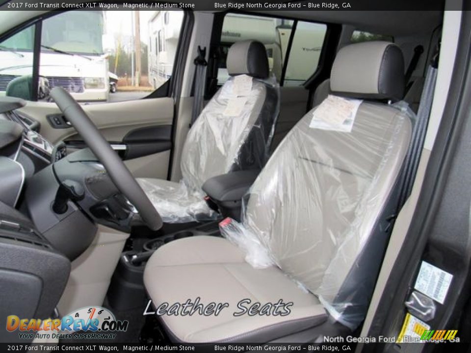 2017 Ford Transit Connect XLT Wagon Magnetic / Medium Stone Photo #11