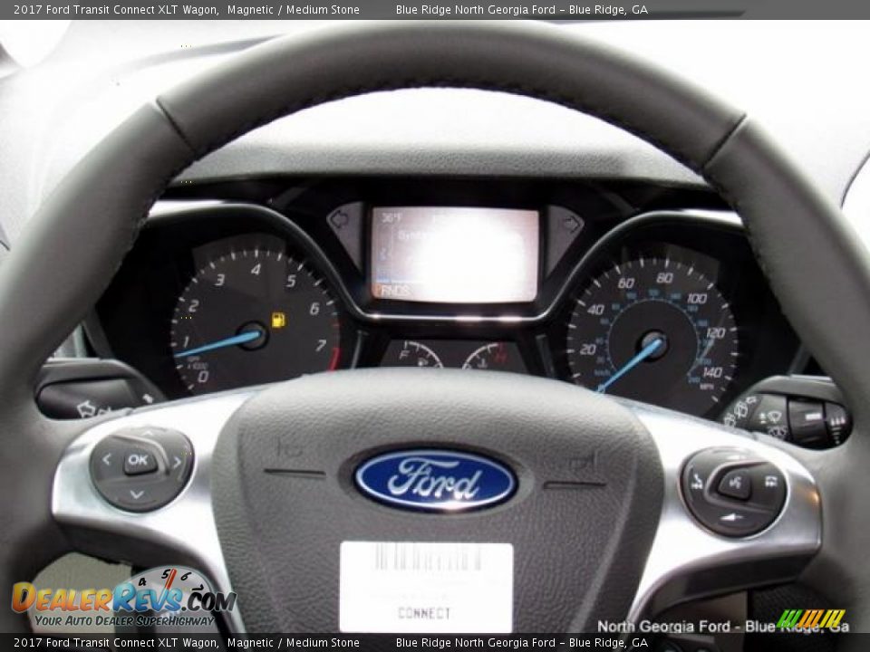 2017 Ford Transit Connect XLT Wagon Magnetic / Medium Stone Photo #19