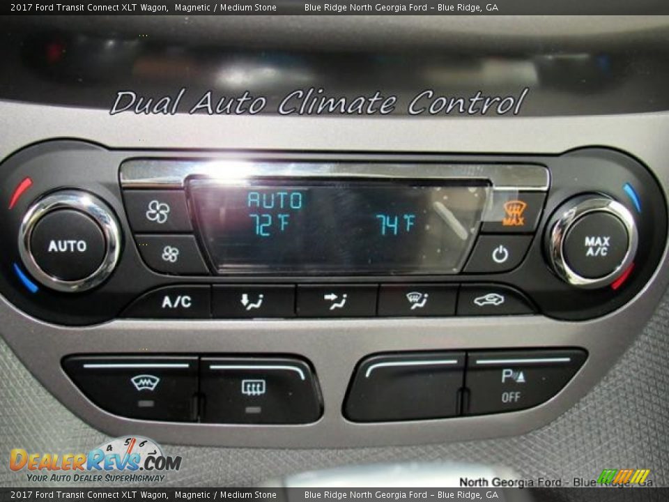 2017 Ford Transit Connect XLT Wagon Magnetic / Medium Stone Photo #22