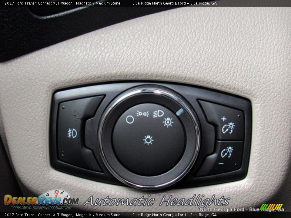 2017 Ford Transit Connect XLT Wagon Magnetic / Medium Stone Photo #25