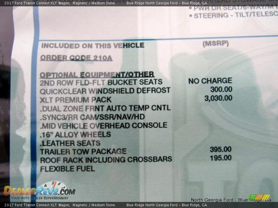 2017 Ford Transit Connect XLT Wagon Magnetic / Medium Stone Photo #27