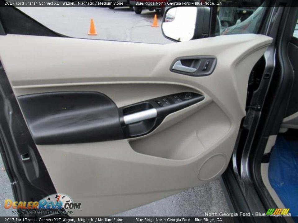2017 Ford Transit Connect XLT Wagon Magnetic / Medium Stone Photo #28