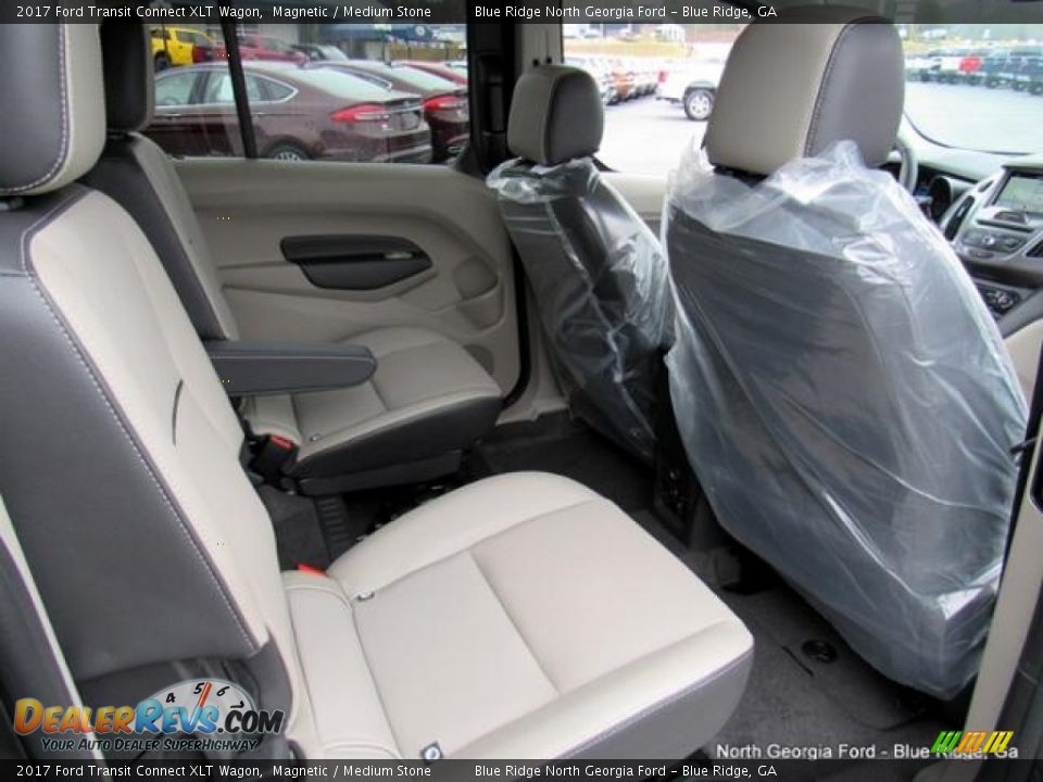 2017 Ford Transit Connect XLT Wagon Magnetic / Medium Stone Photo #31
