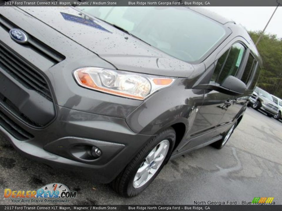 2017 Ford Transit Connect XLT Wagon Magnetic / Medium Stone Photo #32