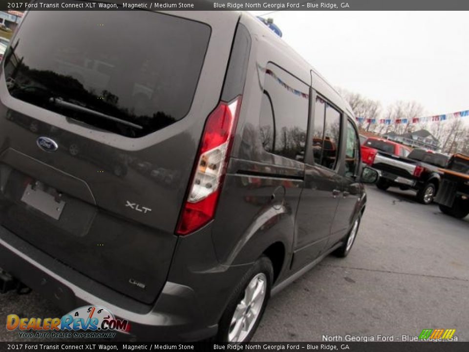 2017 Ford Transit Connect XLT Wagon Magnetic / Medium Stone Photo #34