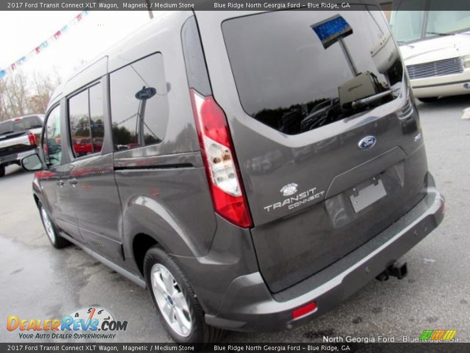 2017 Ford Transit Connect XLT Wagon Magnetic / Medium Stone Photo #35
