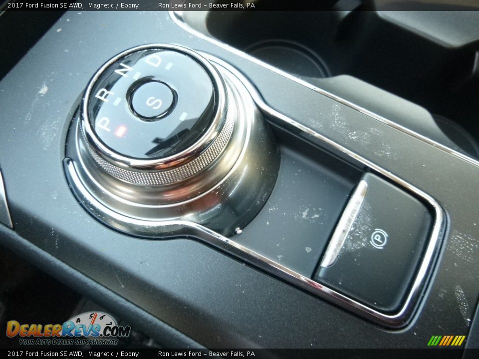 2017 Ford Fusion SE AWD Magnetic / Ebony Photo #17