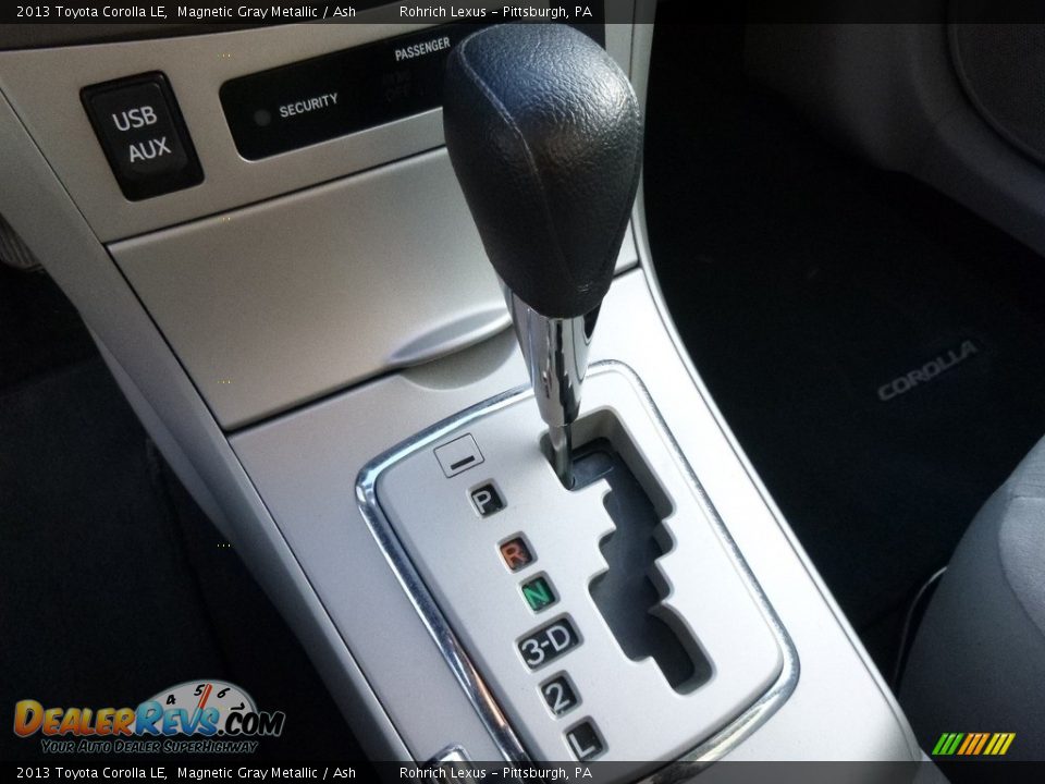 2013 Toyota Corolla LE Magnetic Gray Metallic / Ash Photo #21