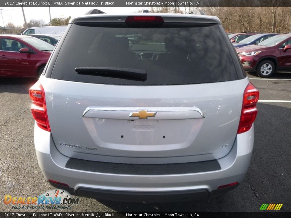2017 Chevrolet Equinox LT AWD Silver Ice Metallic / Jet Black Photo #6