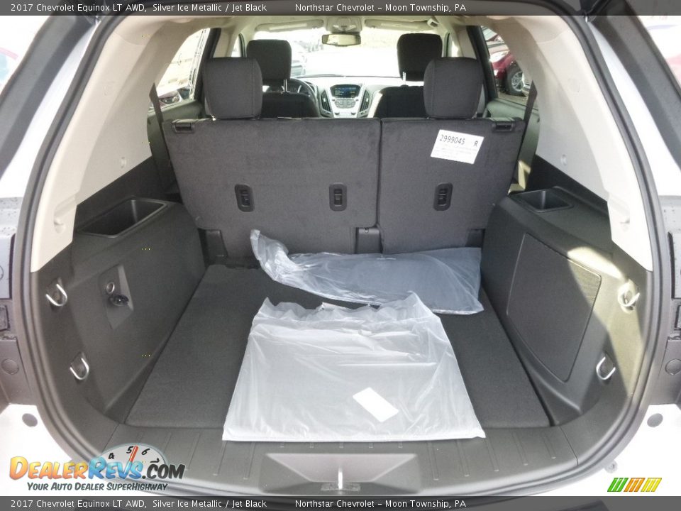 2017 Chevrolet Equinox LT AWD Silver Ice Metallic / Jet Black Photo #7