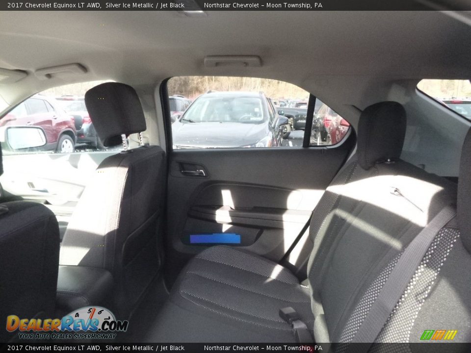 2017 Chevrolet Equinox LT AWD Silver Ice Metallic / Jet Black Photo #12