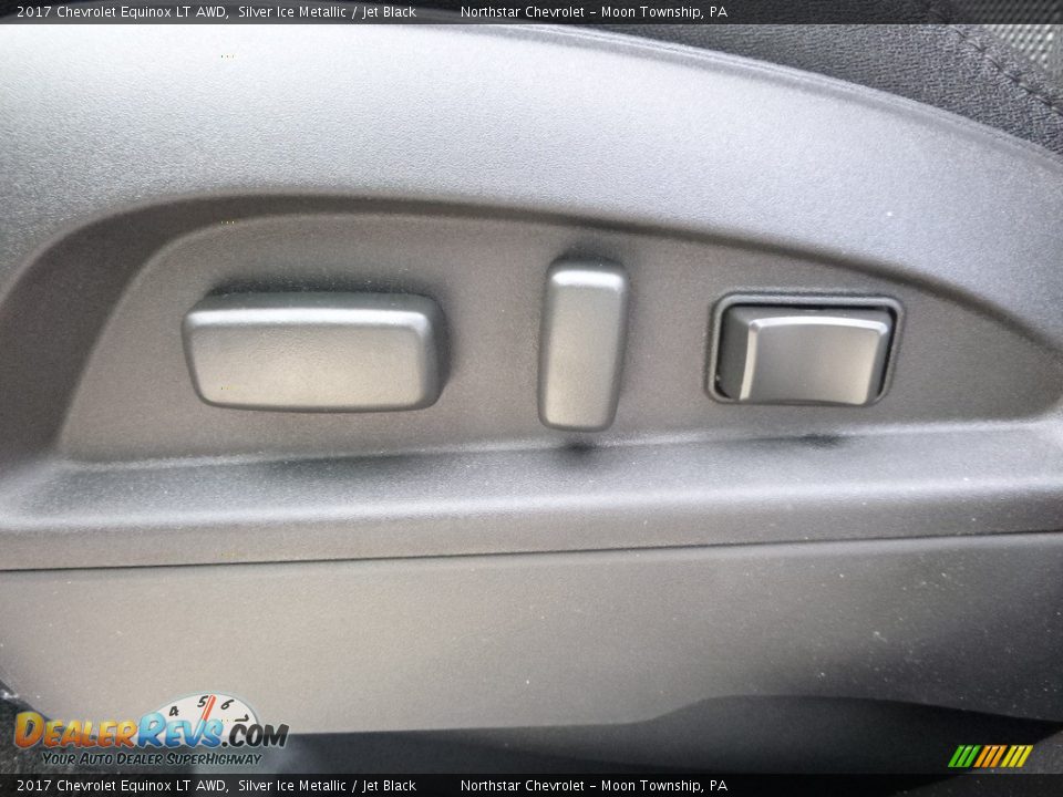 2017 Chevrolet Equinox LT AWD Silver Ice Metallic / Jet Black Photo #15