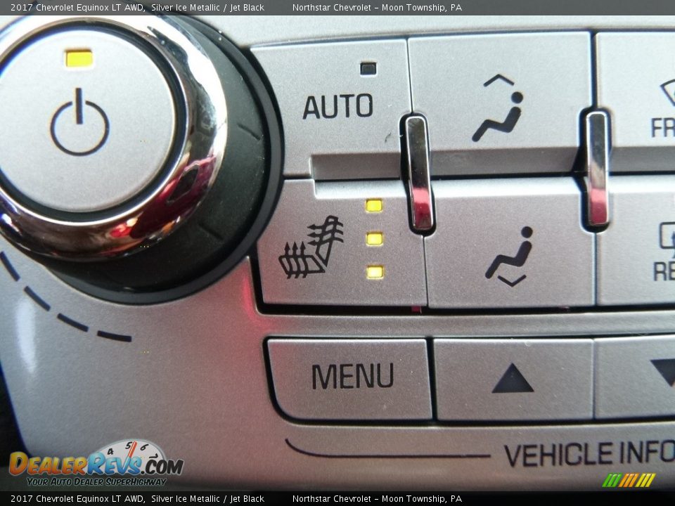 2017 Chevrolet Equinox LT AWD Silver Ice Metallic / Jet Black Photo #18