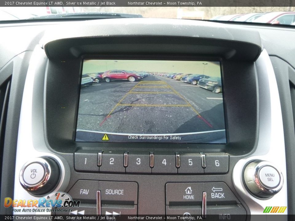 2017 Chevrolet Equinox LT AWD Silver Ice Metallic / Jet Black Photo #19