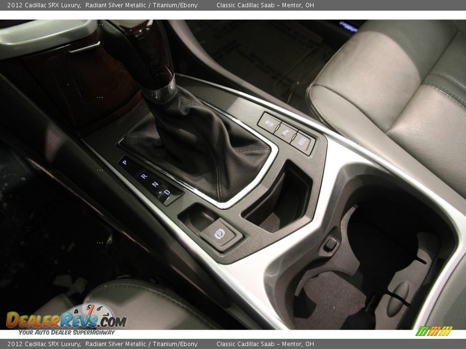 2012 Cadillac SRX Luxury Radiant Silver Metallic / Titanium/Ebony Photo #10