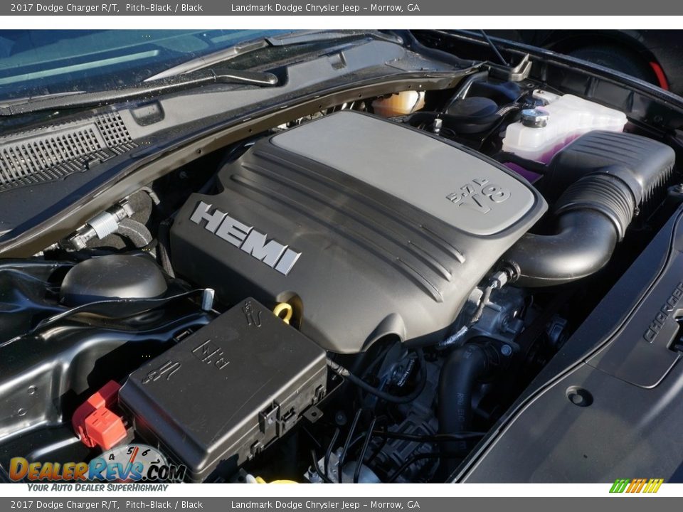 2017 Dodge Charger R/T 5.7 Liter HEMI OHV 16-Valve VVT MDS V8 Engine Photo #7