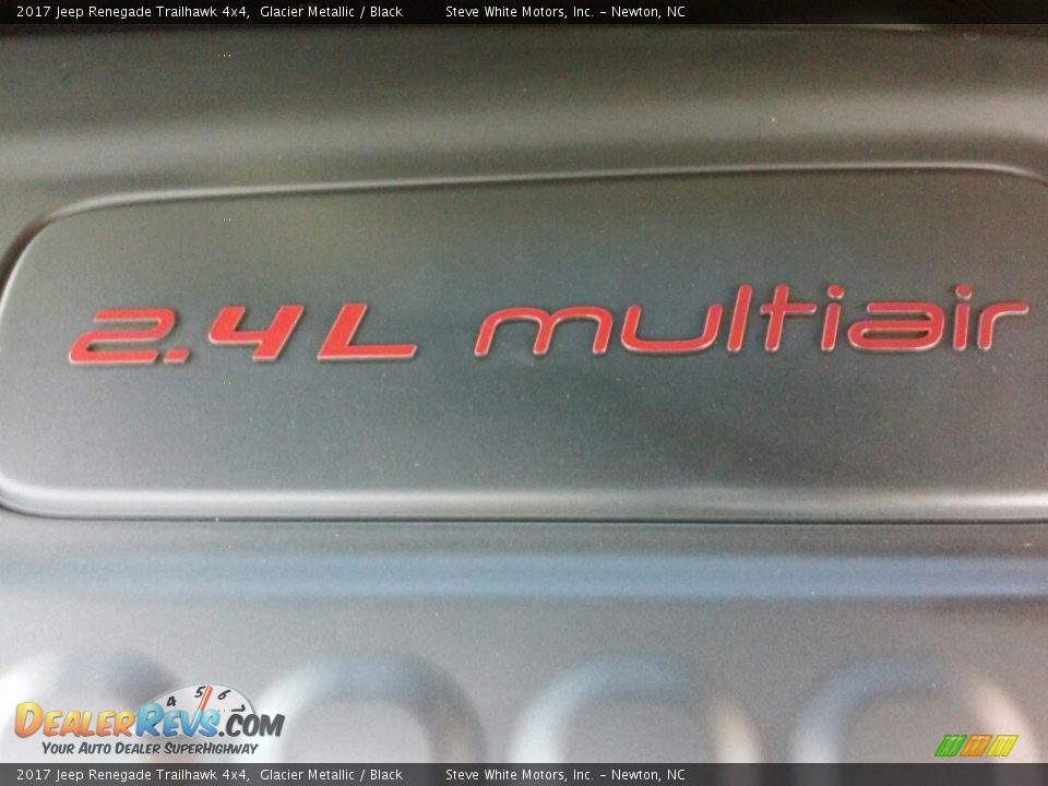 2017 Jeep Renegade Trailhawk 4x4 Glacier Metallic / Black Photo #9