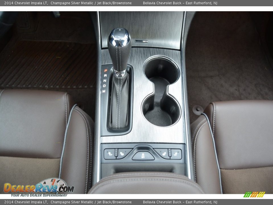 2014 Chevrolet Impala LT Champagne Silver Metallic / Jet Black/Brownstone Photo #15