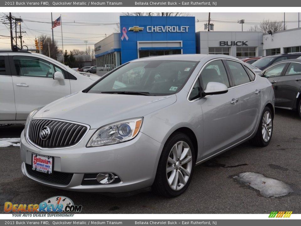 2013 Buick Verano FWD Quicksilver Metallic / Medium Titanium Photo #1