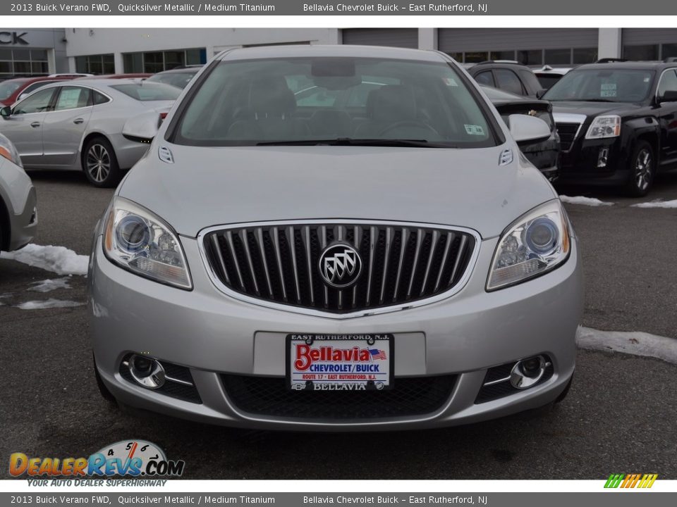 2013 Buick Verano FWD Quicksilver Metallic / Medium Titanium Photo #2