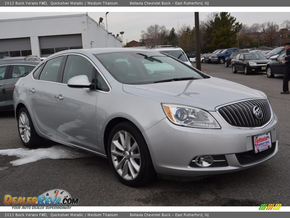 2013 Buick Verano FWD Quicksilver Metallic / Medium Titanium Photo #3