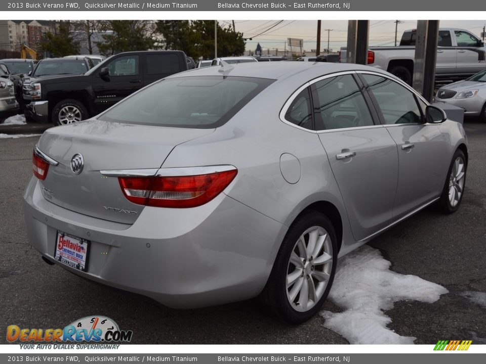 2013 Buick Verano FWD Quicksilver Metallic / Medium Titanium Photo #4