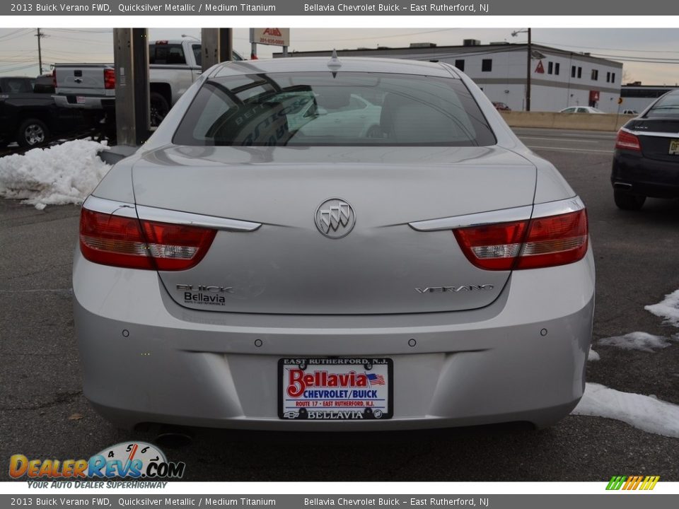 2013 Buick Verano FWD Quicksilver Metallic / Medium Titanium Photo #5