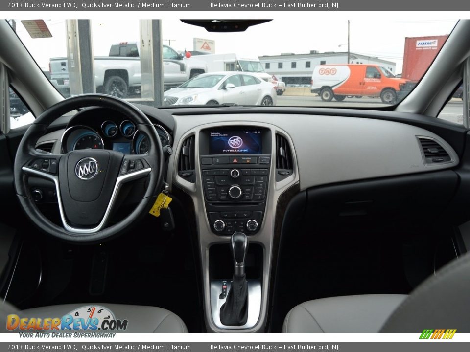 2013 Buick Verano FWD Quicksilver Metallic / Medium Titanium Photo #12