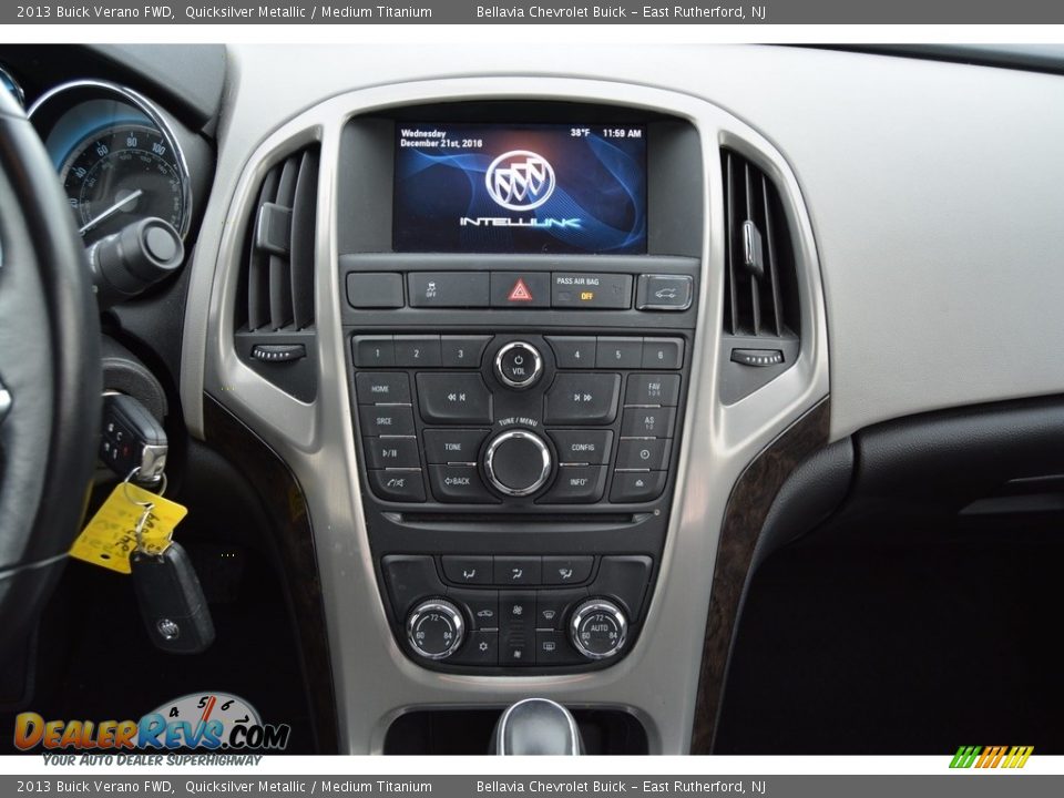 2013 Buick Verano FWD Quicksilver Metallic / Medium Titanium Photo #13