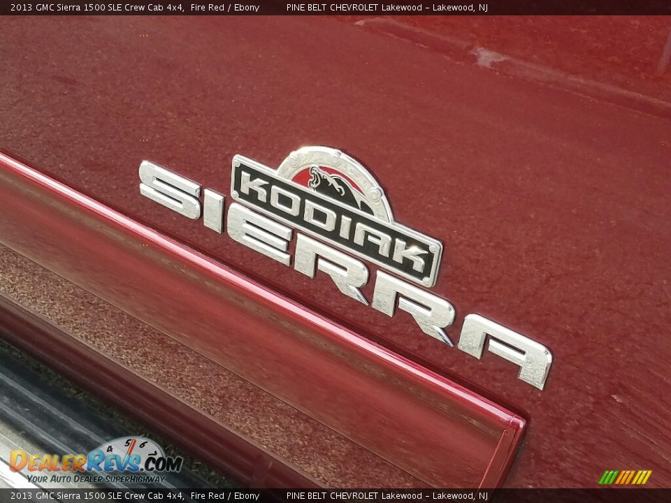2013 GMC Sierra 1500 SLE Crew Cab 4x4 Fire Red / Ebony Photo #5