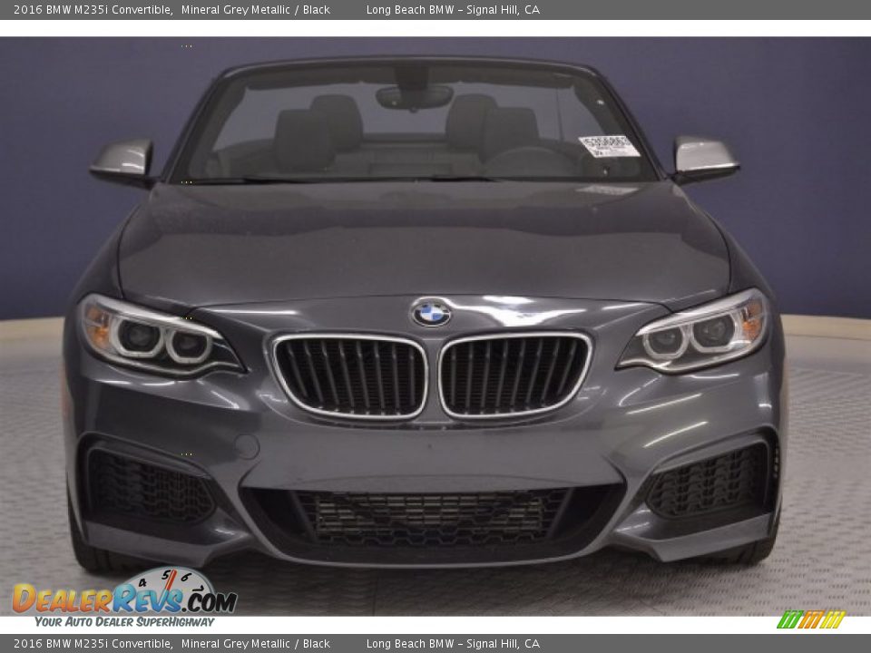 2016 BMW M235i Convertible Mineral Grey Metallic / Black Photo #2
