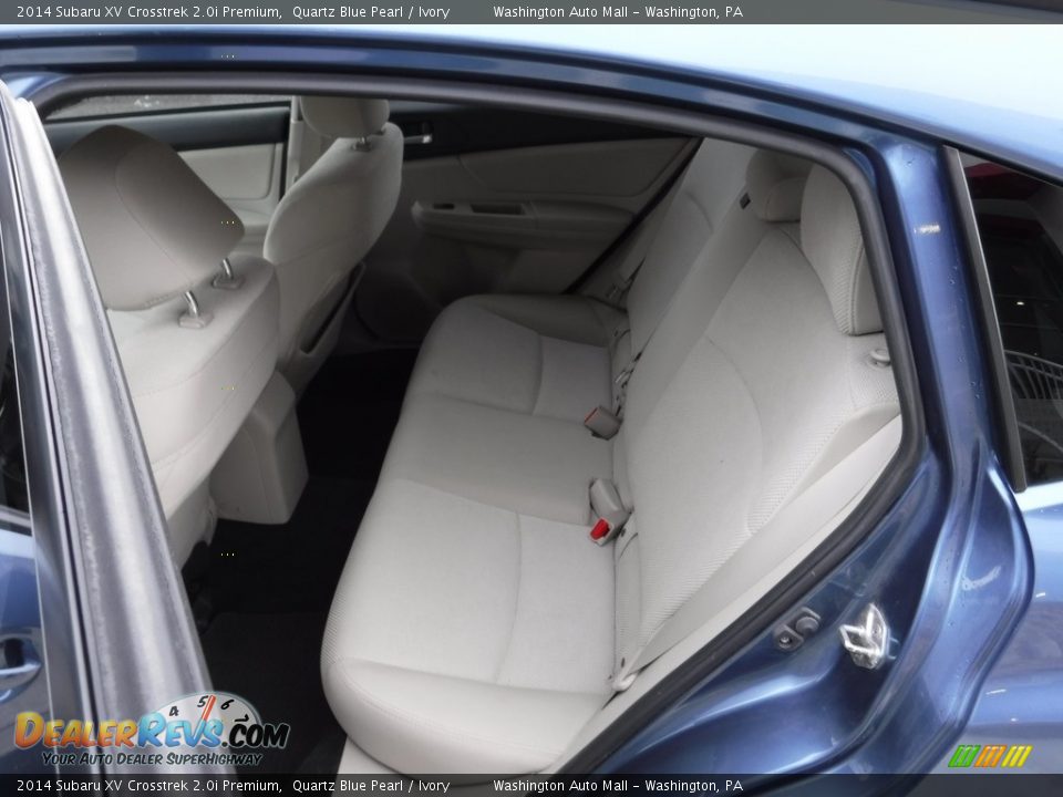 2014 Subaru XV Crosstrek 2.0i Premium Quartz Blue Pearl / Ivory Photo #18