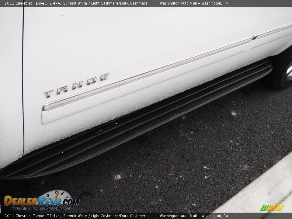 2011 Chevrolet Tahoe LTZ 4x4 Summit White / Light Cashmere/Dark Cashmere Photo #8
