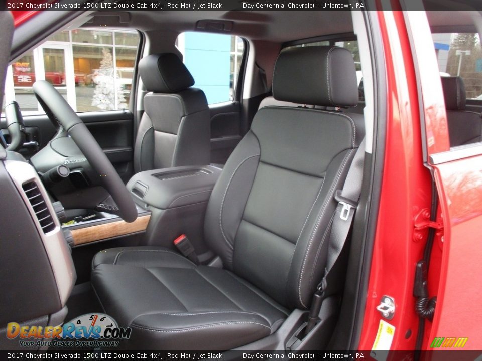Front Seat of 2017 Chevrolet Silverado 1500 LTZ Double Cab 4x4 Photo #12