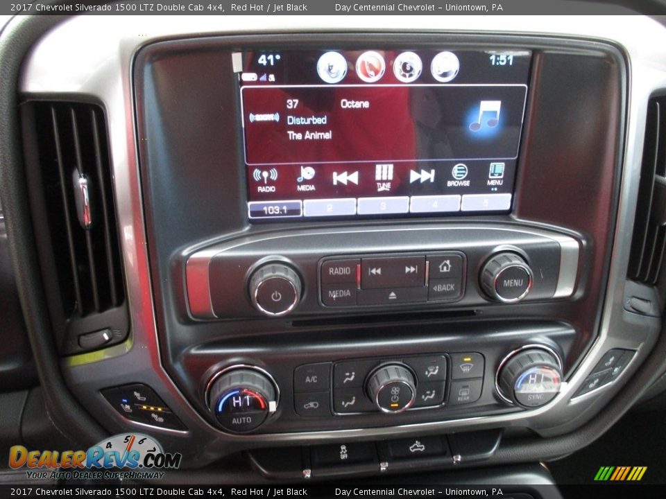 Controls of 2017 Chevrolet Silverado 1500 LTZ Double Cab 4x4 Photo #15