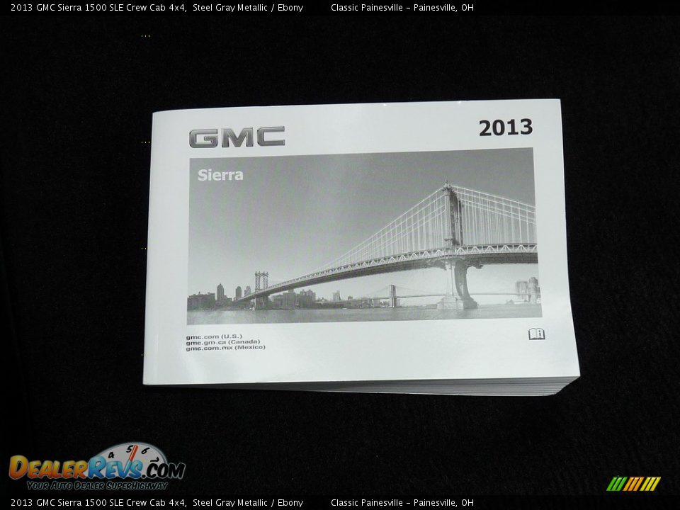 2013 GMC Sierra 1500 SLE Crew Cab 4x4 Steel Gray Metallic / Ebony Photo #17