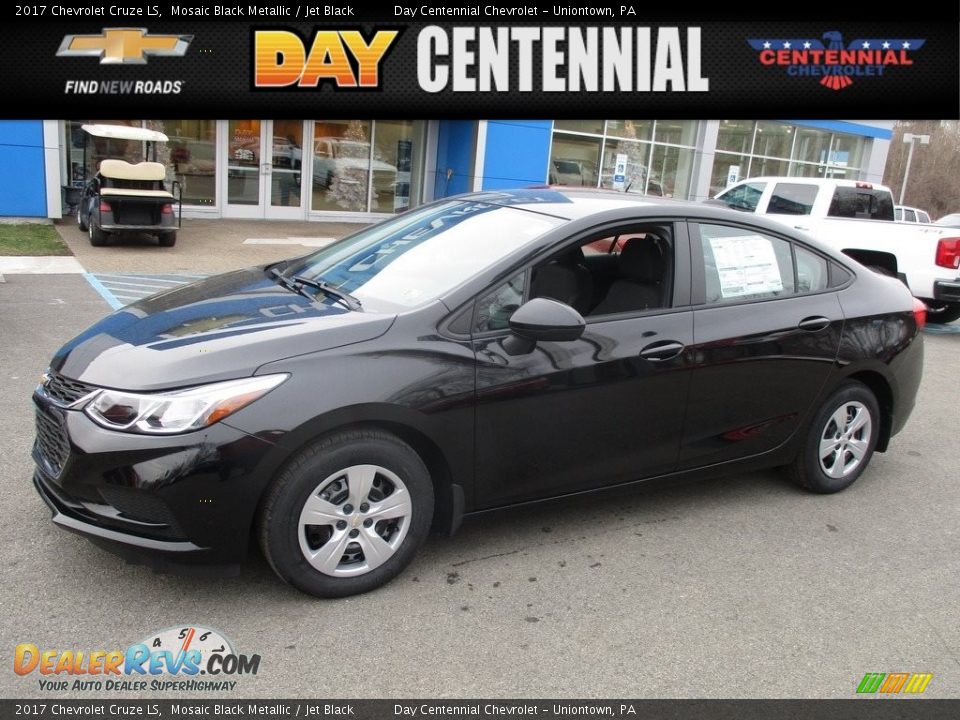 2017 Chevrolet Cruze LS Mosaic Black Metallic / Jet Black Photo #1