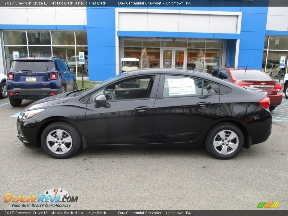 2017 Chevrolet Cruze LS Mosaic Black Metallic / Jet Black Photo #2