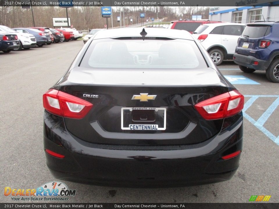 2017 Chevrolet Cruze LS Mosaic Black Metallic / Jet Black Photo #5