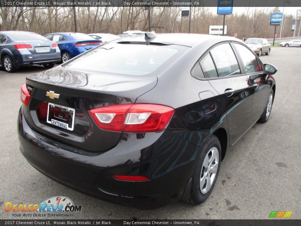 2017 Chevrolet Cruze LS Mosaic Black Metallic / Jet Black Photo #6