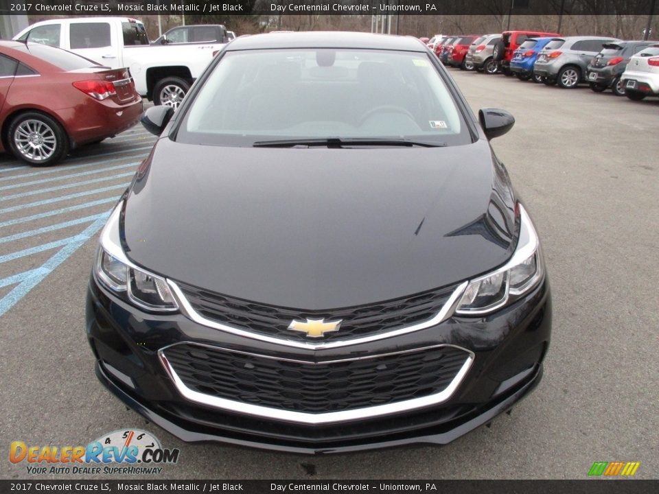 2017 Chevrolet Cruze LS Mosaic Black Metallic / Jet Black Photo #9