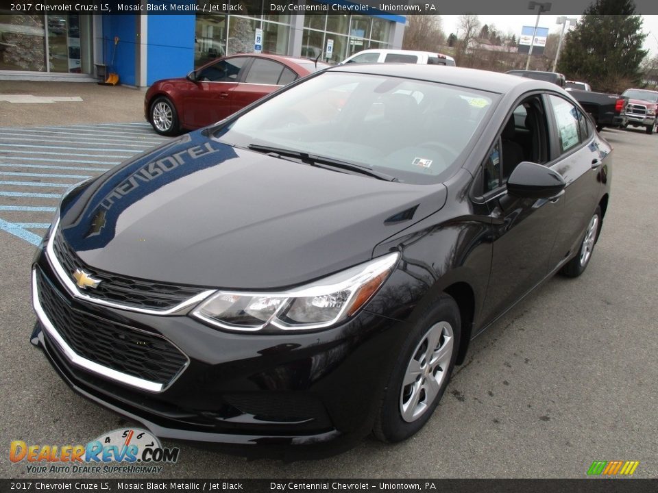 2017 Chevrolet Cruze LS Mosaic Black Metallic / Jet Black Photo #10