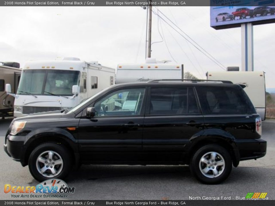 2008 Honda Pilot Special Edition Formal Black / Gray Photo #2