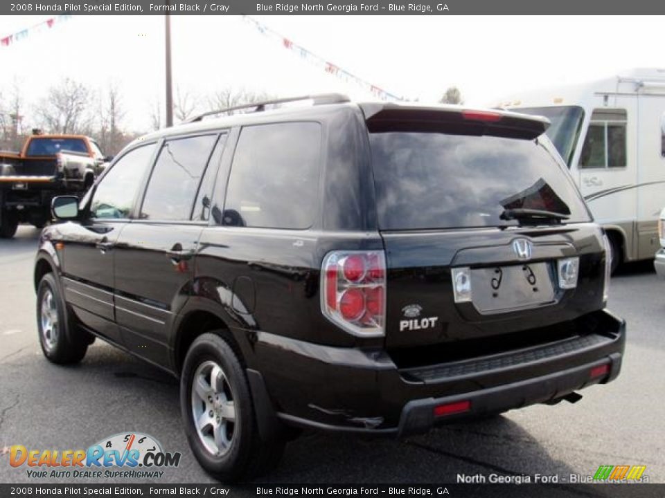2008 Honda Pilot Special Edition Formal Black / Gray Photo #3