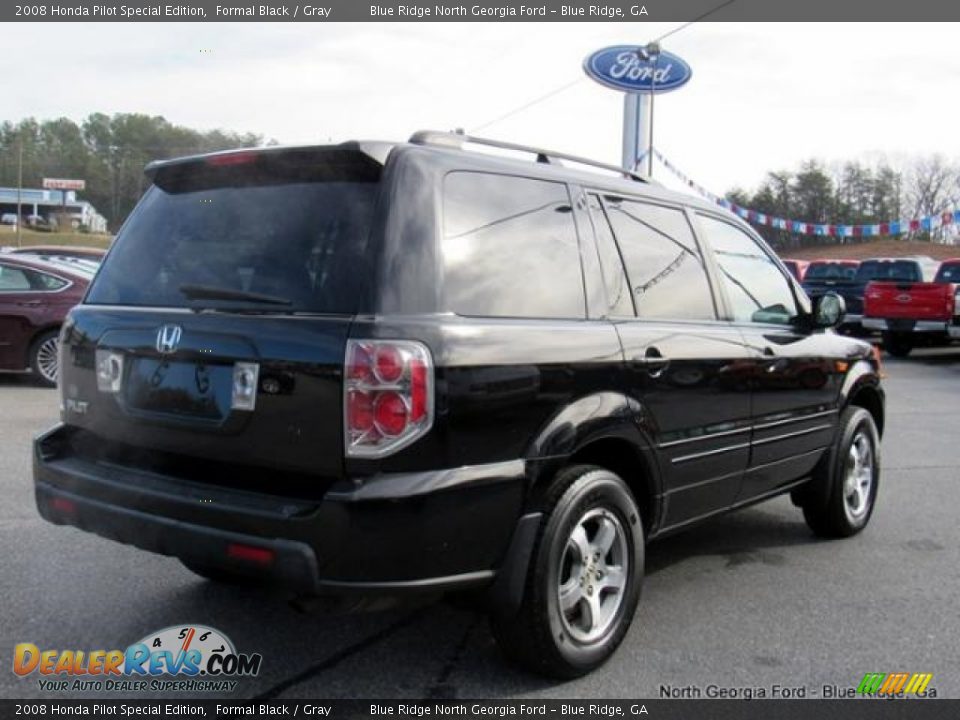 2008 Honda Pilot Special Edition Formal Black / Gray Photo #5